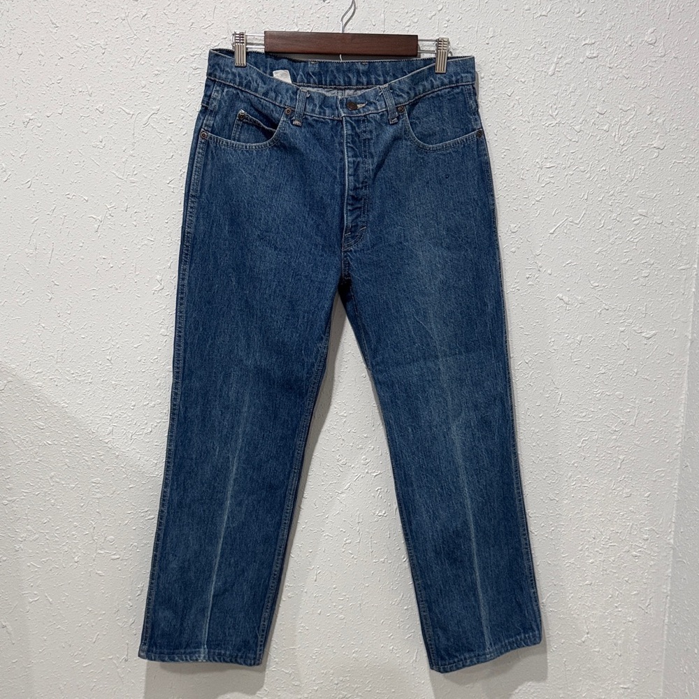 Vintage Calvin Klein Indigo Straight Fit Jeans Men's USA 80’s Denim‎